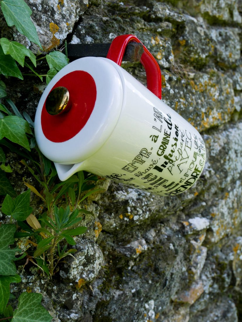 Cafetière « Café définition déstructurée » rouge