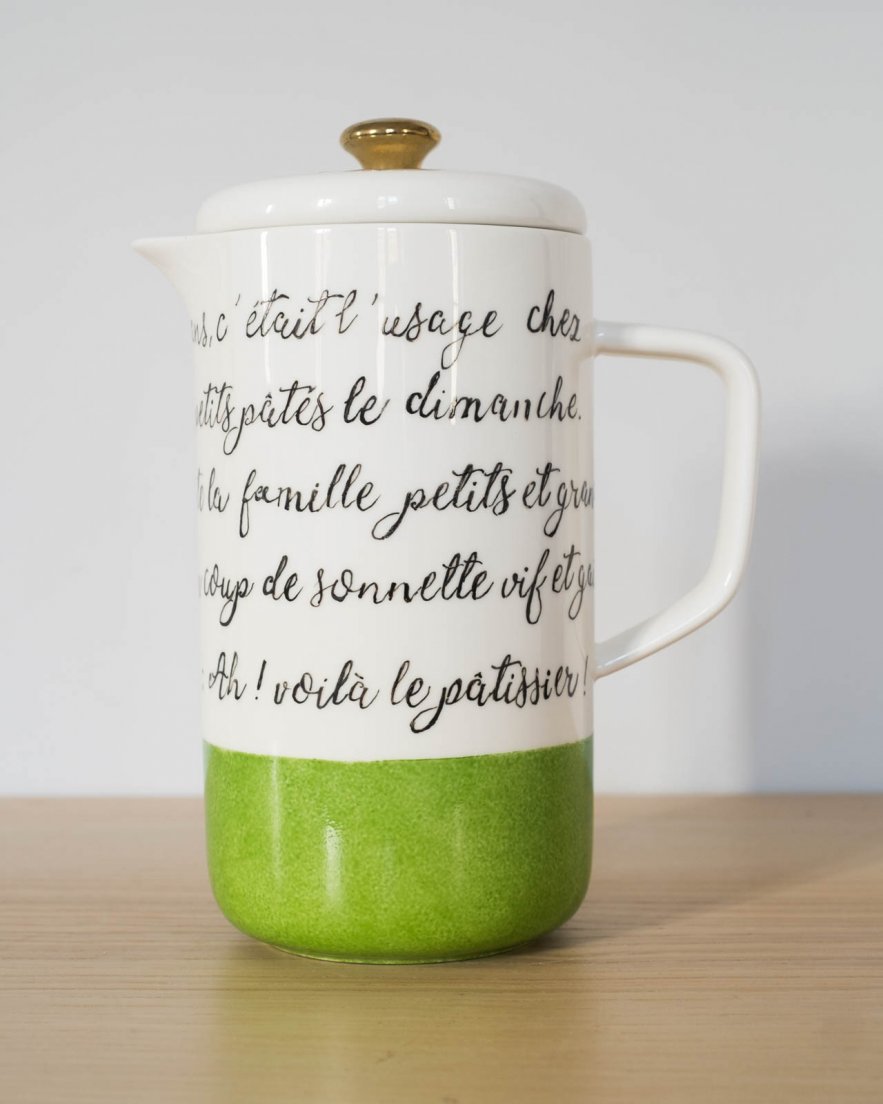 Cafetière « Les petits pâtés », nouvelle extraite du recueil « Les contes du lundi » par Alphonse Daudet