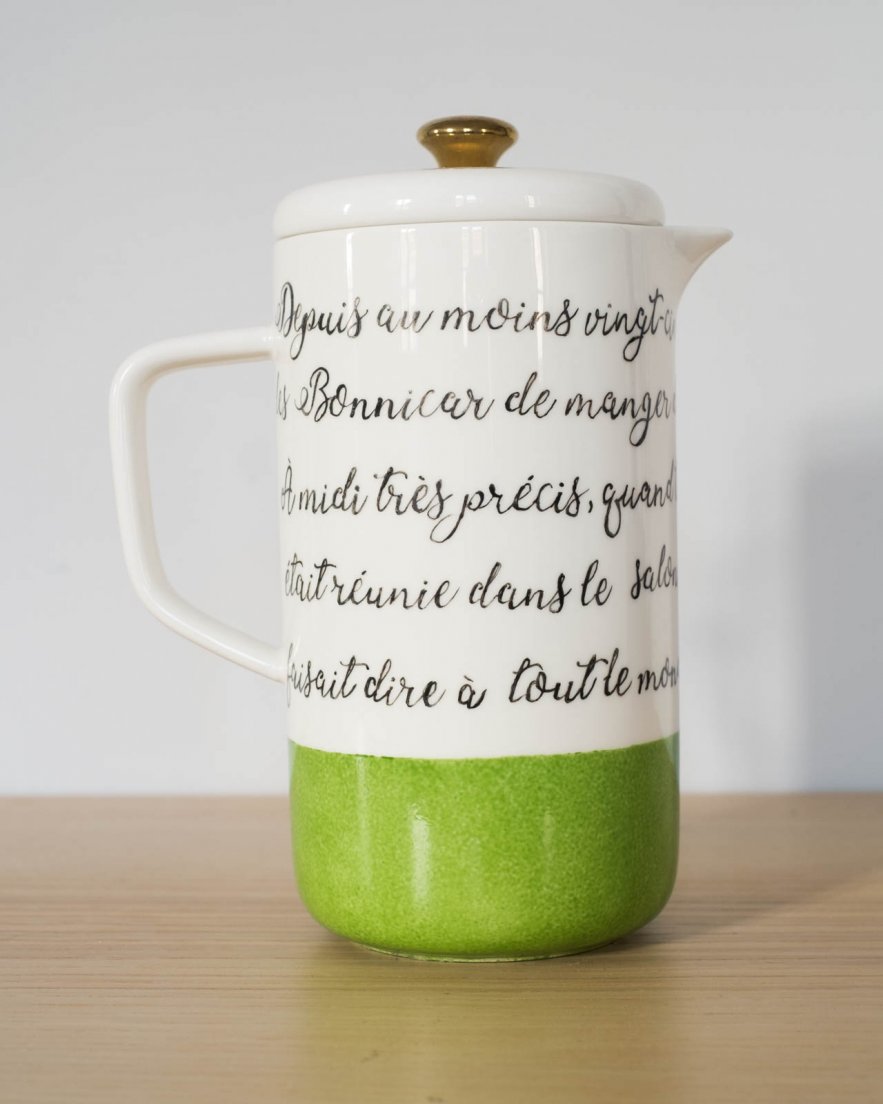 Cafetière « Les petits pâtés », nouvelle extraite du recueil « Les contes du lundi » par Alphonse Daudet