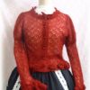 BABY, The Stars Shine Bright — wool cardigan — Red