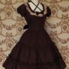 Mary Magdalene — ‘Morgane’ dress — Gateau chocolat