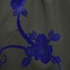Moi-Même-Moitié — EGL-54575 — Flocky Thorns dress — Black x Blue —  [détail]