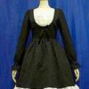Moi-Même-Moitié — EGL-64750 — Jacquard dress — Black x Offwhite