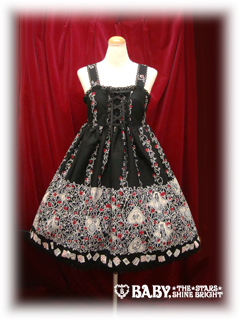 Alice and the Pirates — Beardsley Alice Rose — jumperskirt — Black