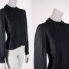 Floria Vintage — 1940s blouse — Black