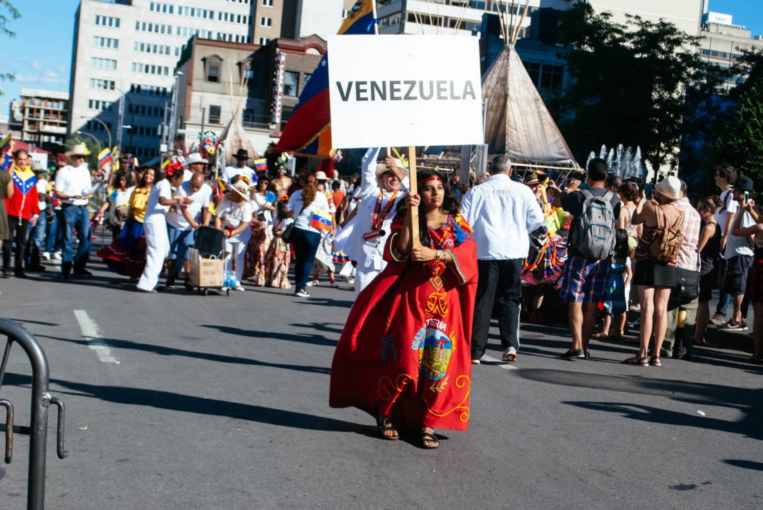 Venezuela au Défilé de l’amitié Nuestroamericana