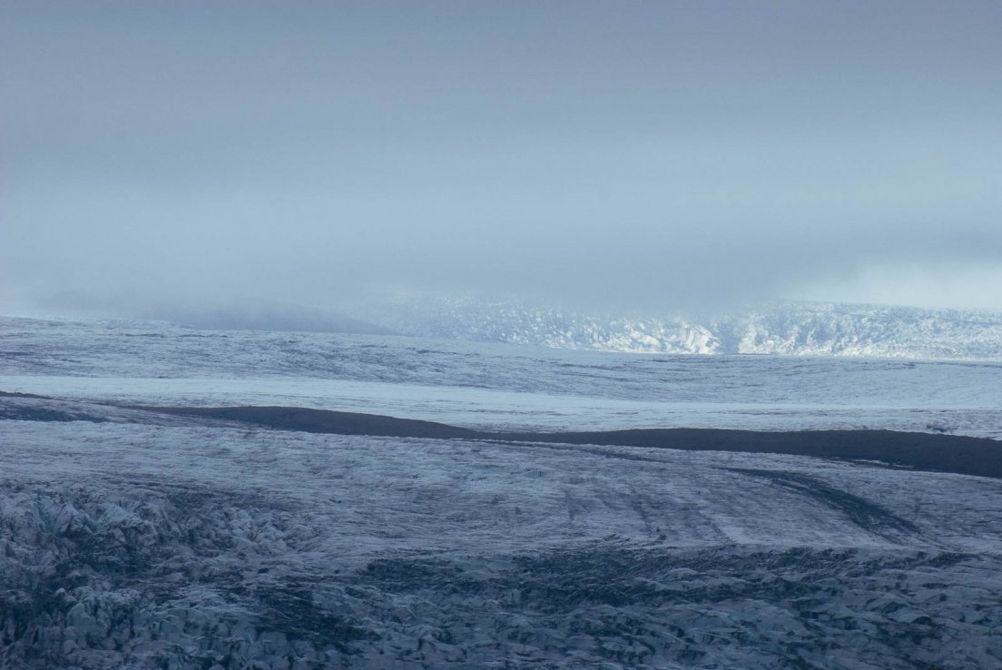 Glacier on a grey day, Fjällsárlón #002, Iceland, 1st august 2017 Glacier on a grey day