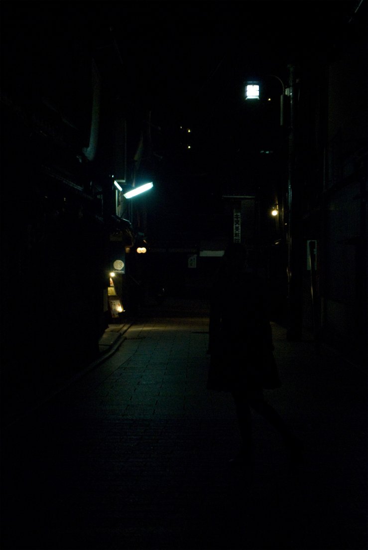 A japanese street by night, Kyōtō #087, 07 août 2011