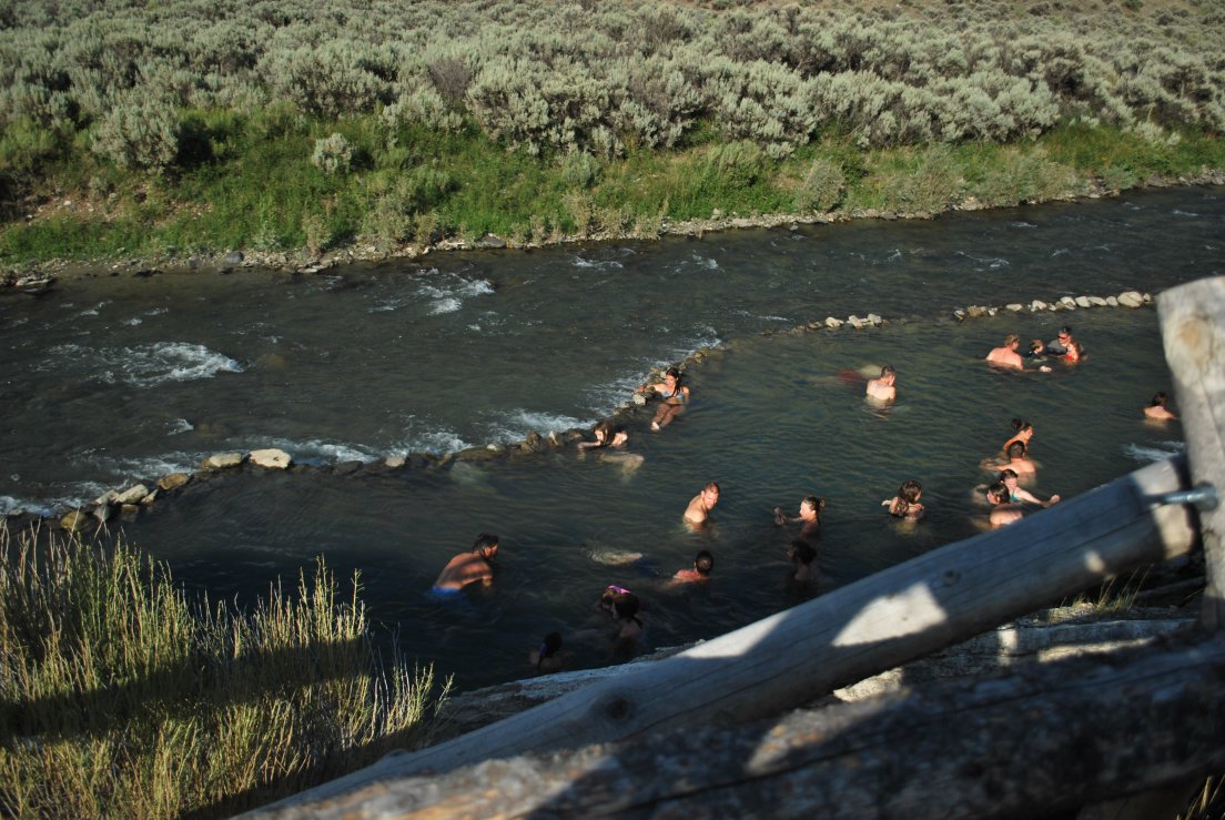 Secret hot pots of Yellowstone
